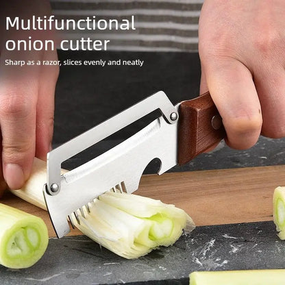 ❤️‍🔥Wooden-Handled Stainless Steel Sharp Peeler with Built-In Bottle Opener