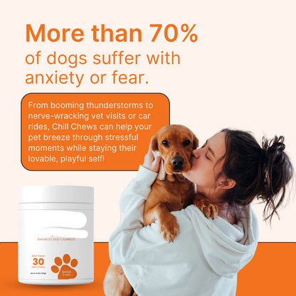 Petiblet™ - The Natural Chew to Soothe Stress and Anxiety—Anytime!