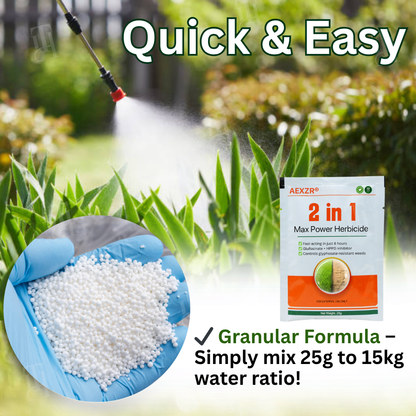 🏆 Official Store | AEXZR® 2 in 1 Max Power Herbicide