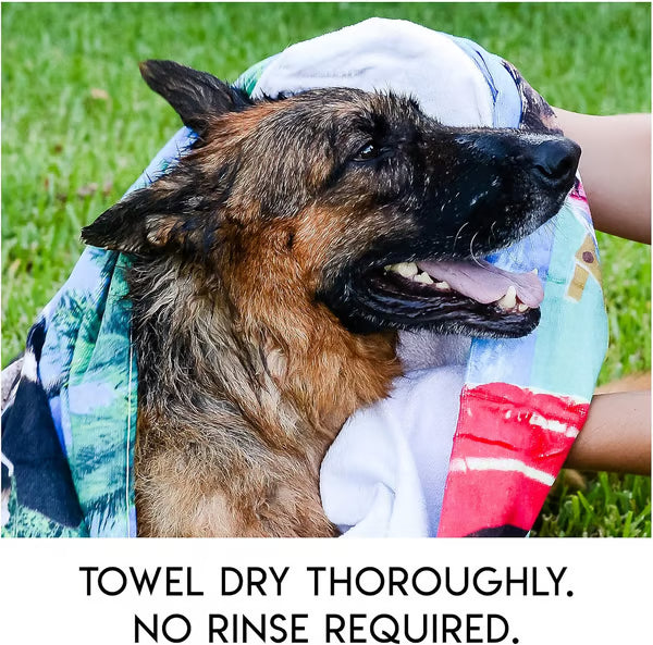 Petiblet™  Rinse-Free Dog Shampoo Mitts – Hypoallergenic Pet Bath Wipes