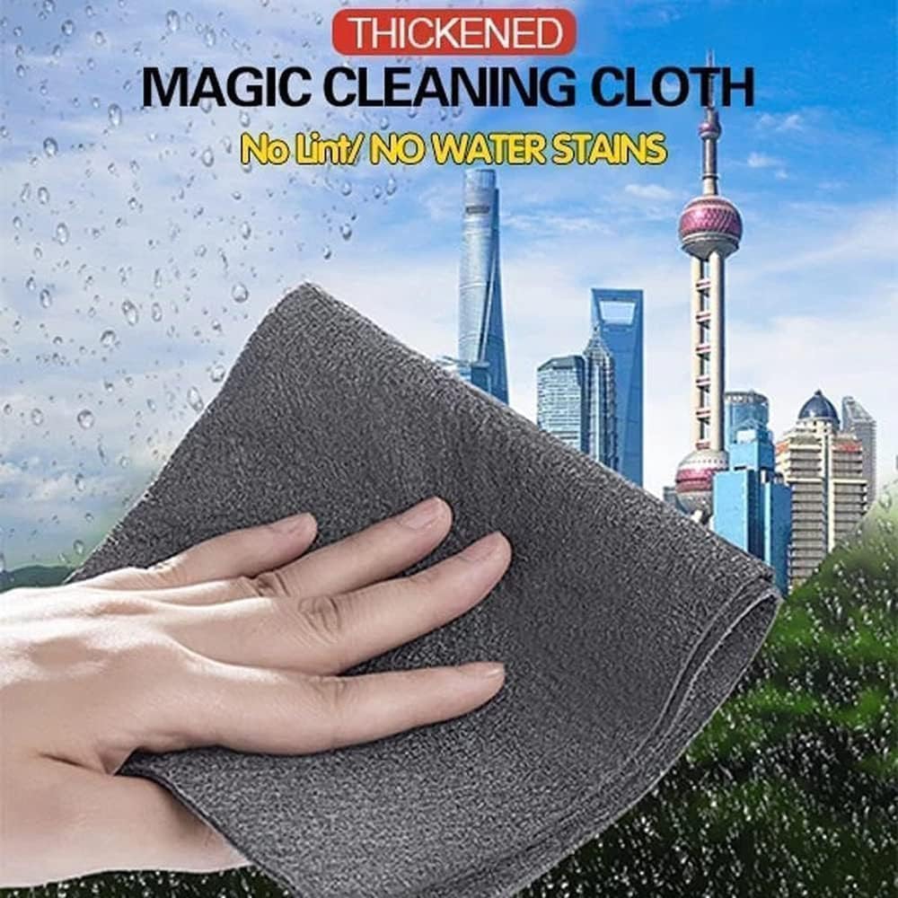 🔥2026 Hot Sale🔥 Streak-Free Microfiber Cloth – Ultra-Absorbent 11.8" × 11.8" Lint-Free Cleaner