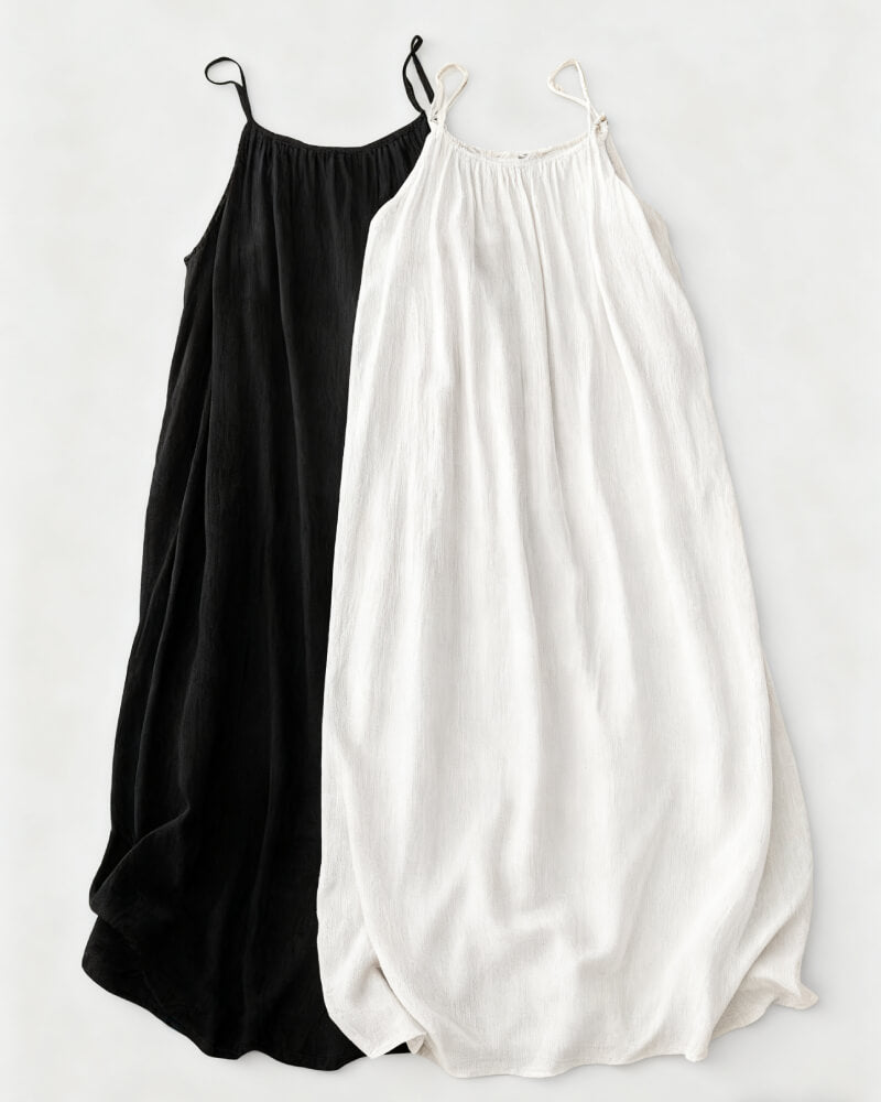 🏖️Last day sale 50% OFF💕20K+ SOLD!⚡Women‘s Casual Backless Spaghetti Strap Maxi Dress🌟🌊
