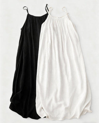 🏖️Last day sale 50% OFF💕20K+ SOLD!⚡Women‘s Casual Backless Spaghetti Strap Maxi Dress🌟🌊
