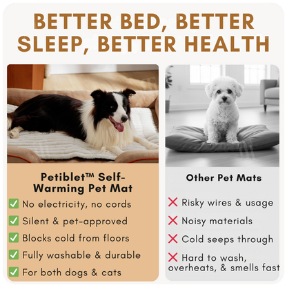 Petiblet™ Self-Warming Pet Mat