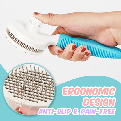 Petiblet™ Self-Cleaning Pet Grooming Brush