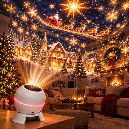 🎅 Holiday Projector – Turn Any Room Into a Magical Christmas Wonderland