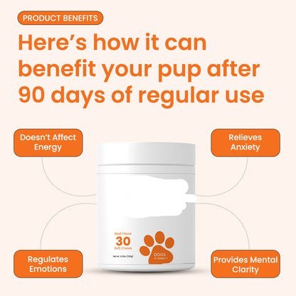 Petiblet™ - The Natural Chew to Soothe Stress and Anxiety—Anytime!