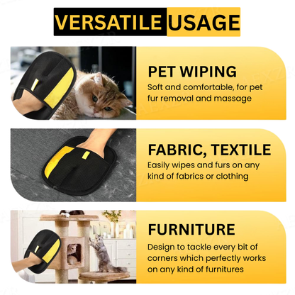 🐾 Ditch the Lint Rollers for Good | Pet Magic Grooming Glove