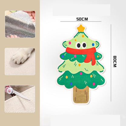 🐱🖼️ Wall-Mounted Scratching Post Without Drilling – Sustainable Felt, Built-in Toys & Space-Saving (Perfect for Scratching-Loving Cats!)