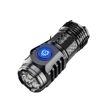 Three-eyed Monster Mini Flash Super Power Flashlight