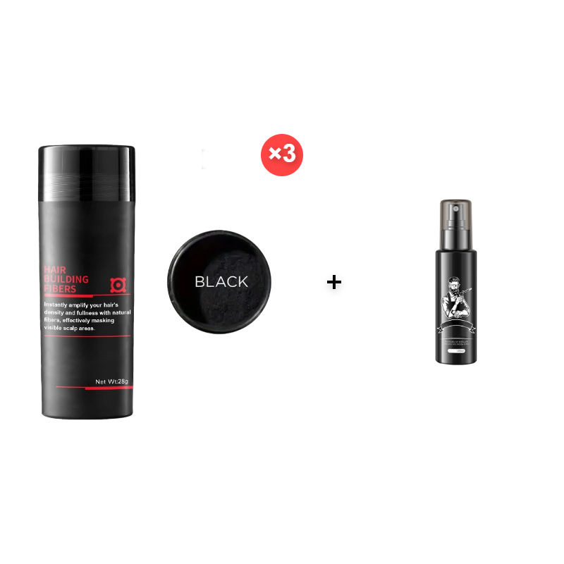 Hair Building Fibers 27.5g Instant Hairline Filler and Thickener