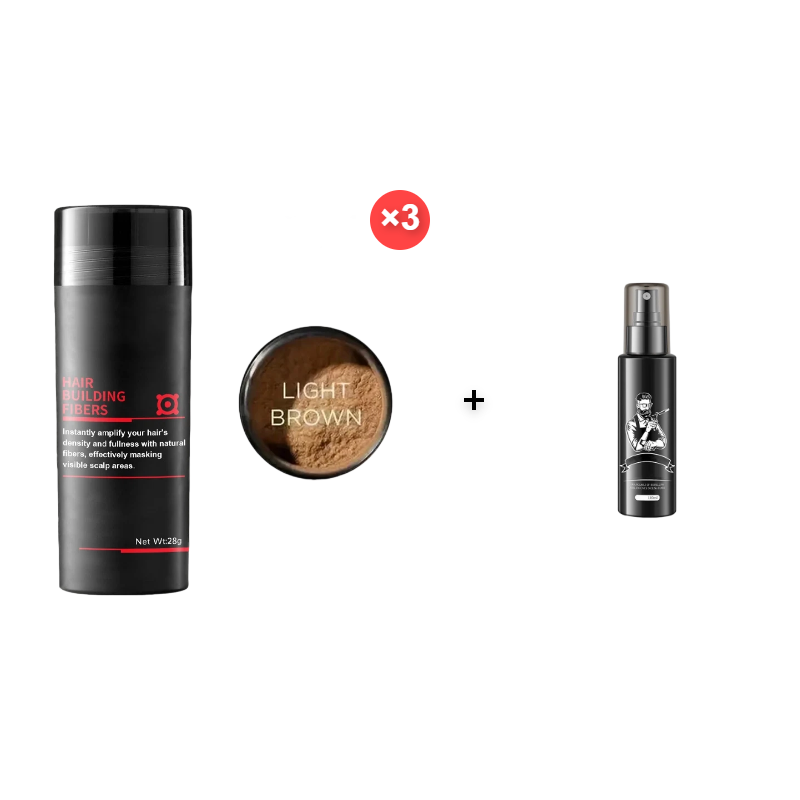 Hair Building Fibers 27.5g Instant Hairline Filler and Thickener