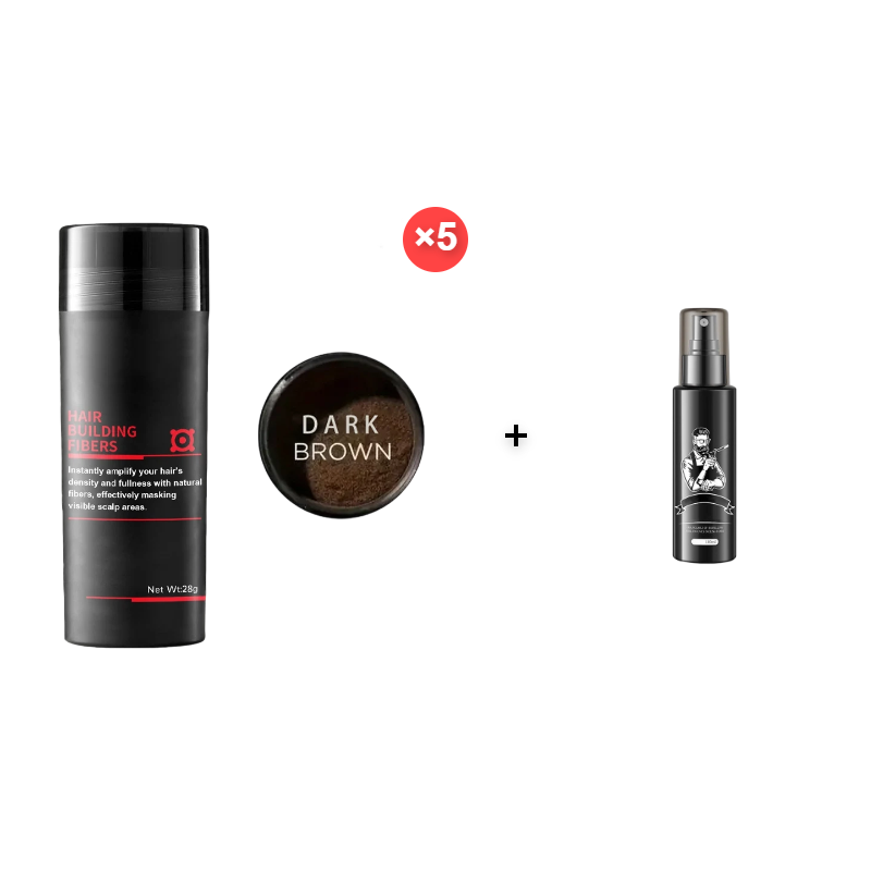 Hair Building Fibers 27.5g Instant Hairline Filler and Thickener