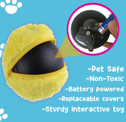 🐾 Zero Effort Playtime, Endless Pet Fun | RZXEA™ Active Rolling Ball