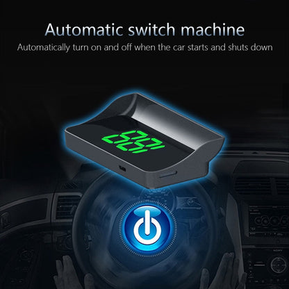 Speedometer with head-up display