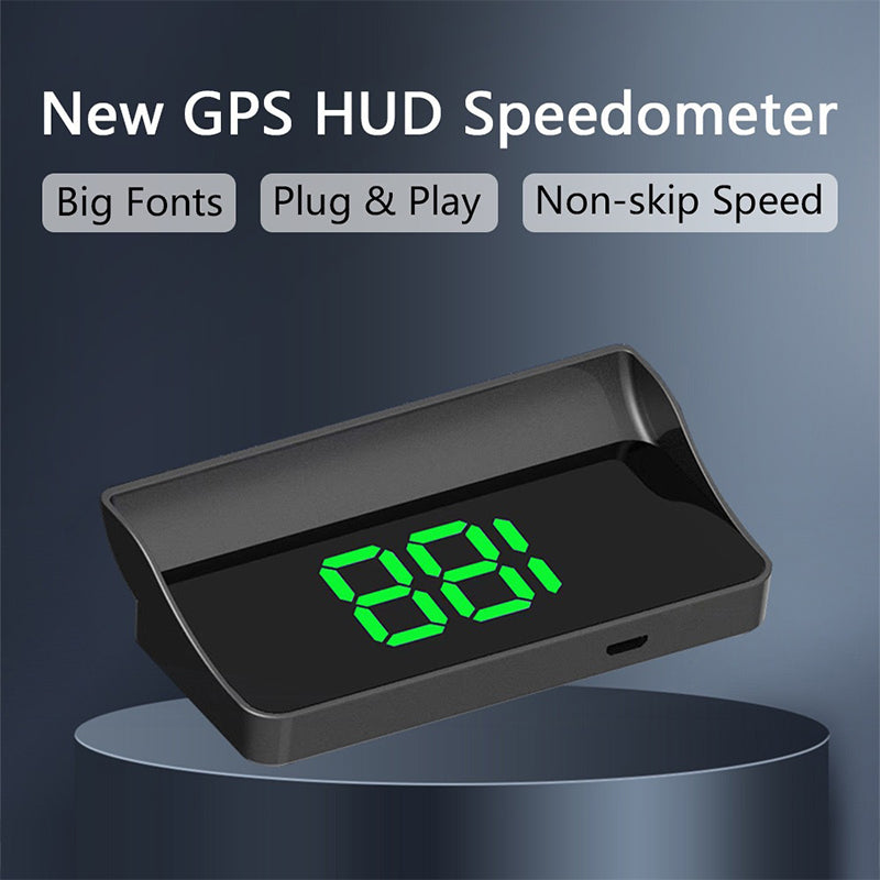 Speedometer with head-up display