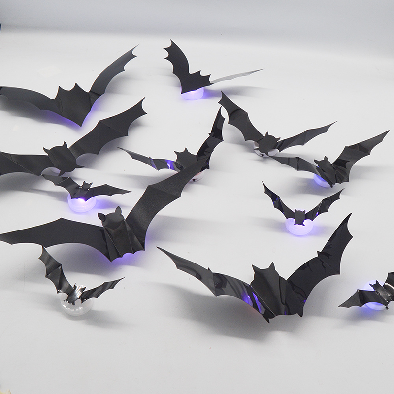🔥50% OFF🔥🦇Halloween 3D Bat LED Wall Light Decor