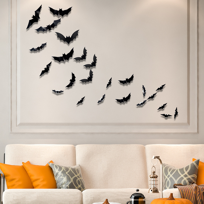 🔥50% OFF🔥🦇Halloween 3D Bat LED Wall Light Decor