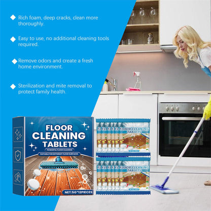 🔥2026 Hot Sale🔥 Effervescent Floor Cleaning Tablets