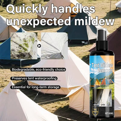 🥳2026 HOT SALE🥳💞50K+ SOLD!🧴✨ 50% OFF! Outdoor Mildew Stain Cleaner – Spray on, wipes off mold instantly. Eco‑friendly, won‘t ruin waterproofing. Tent, awning, shower curtain – all like new! 🏕️💪