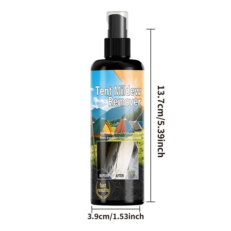 🥳2026 HOT SALE🥳💞50K+ SOLD!🧴✨ 50% OFF! Outdoor Mildew Stain Cleaner – Spray on, wipes off mold instantly. Eco‑friendly, won‘t ruin waterproofing. Tent, awning, shower curtain – all like new! 🏕️💪