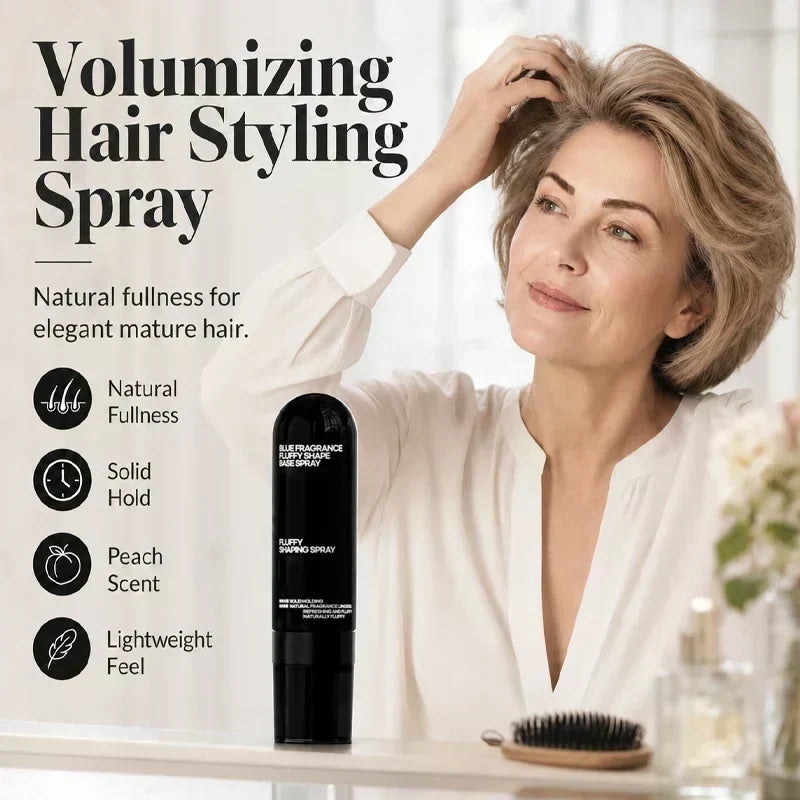 ✨Peach-Scented Volumizing & Setting Spray – Lightweight, Bouncy Hair & Long-Lasting Hold 🍑
