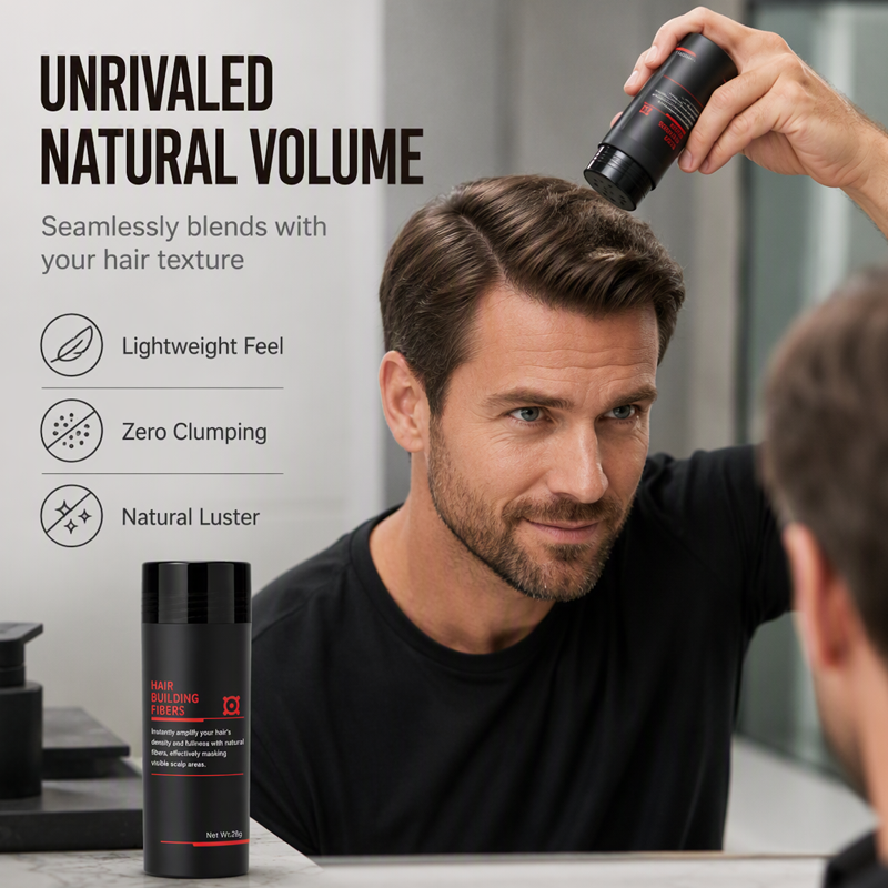 Hair Building Fibers 27.5g Instant Hairline Filler and Thickener