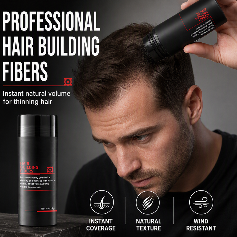 Hair Building Fibers 27.5g Instant Hairline Filler and Thickener