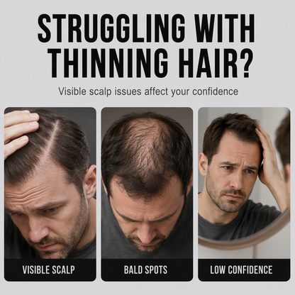Hair Building Fibers 27.5g Instant Hairline Filler and Thickener