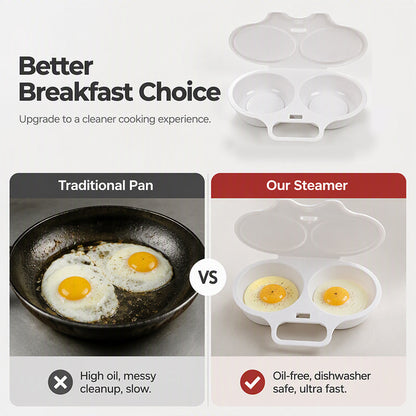 🥳2026 HOT SALE🥳💞50K+ SOLD! 🥗🎁 50% OFF + BUY 2 GET 1 FREE ! RZXEA™ Microwave Egg Poacher