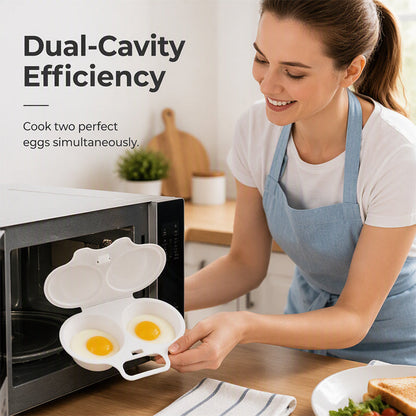 🥳2026 HOT SALE🥳💞50K+ SOLD! 🥗🎁 50% OFF + BUY 2 GET 1 FREE ! RZXEA™ Microwave Egg Poacher