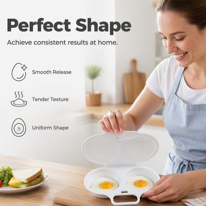 🥳2026 HOT SALE🥳💞50K+ SOLD! 🥗🎁 50% OFF + BUY 2 GET 1 FREE ! RZXEA™ Microwave Egg Poacher